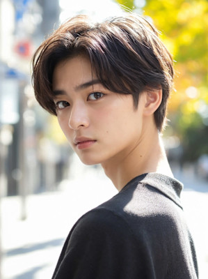 ナチュラルセンターパート