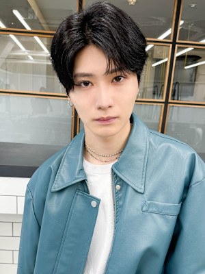 30代40代メンズセンターパート清潔感ビジネス好感度モテ髪