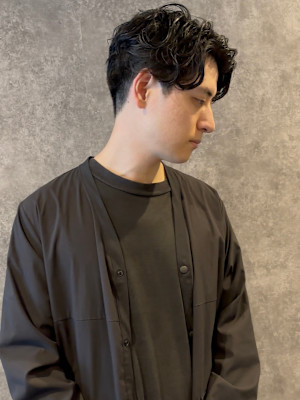 ｉｎｏ　メンズカット＋ニュアンスパーマ