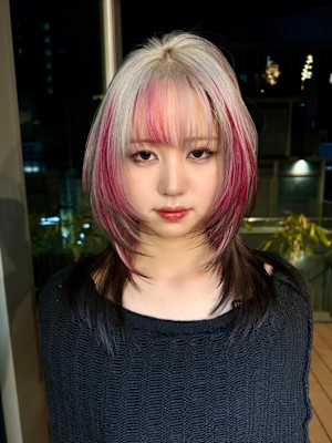 オーダーメイド　デザインカラー　ハイトーン　原宿/表参道