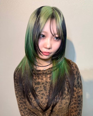 オーダーメイド　デザインカラー　ハイトーン　原宿/表参道