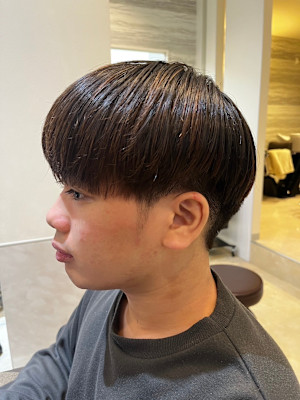 ナチュラルマッシュ/刈り上げ