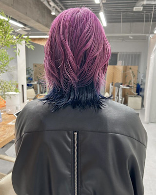 【hinari】ハイトーン/インナーカラー/デザインカラー