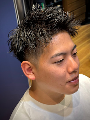 ツーブロックフェード＋ソフトツイスト