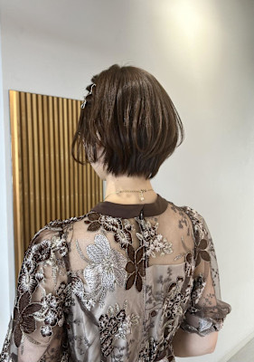 【Nanaka】ショートボブお呼ばれヘア