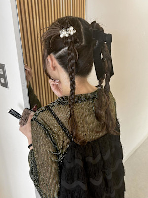 【Nanaka】ツイン編みおろし