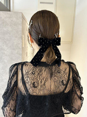 【Nanaka】ボブでもできるまとめ髪ヘアセット