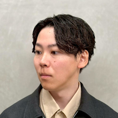 ゆるっとパーマで、抜け感＋好印象◎/毛流れ/ブラウン