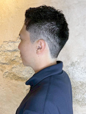 【Flor_上大岡】*メンズフェード+ビジネスショート*