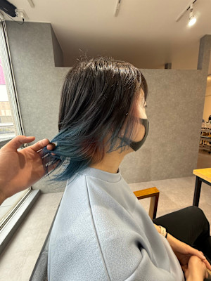 インナーピンクブルー。