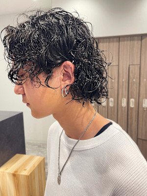 スパイラルパーマ