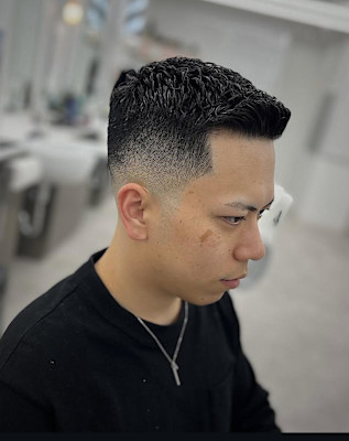 直毛救済アイロンパーマ