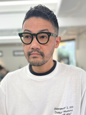 脱ツーブロック。柔らかいフォルム