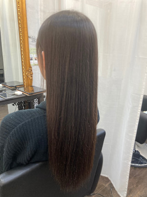 中学生　縮毛矯正