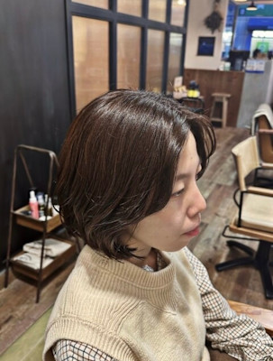 韓国風タンバルモリボブ