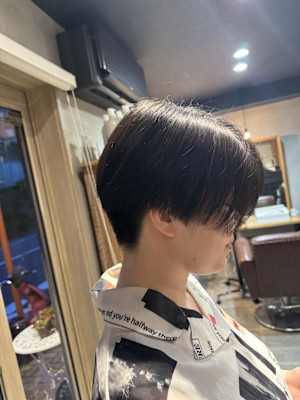 刈り上げショート！