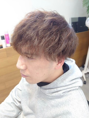 メンズ　ツイスパミックスパーマ