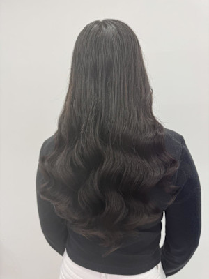 今大人気style！黒髪ロング♪