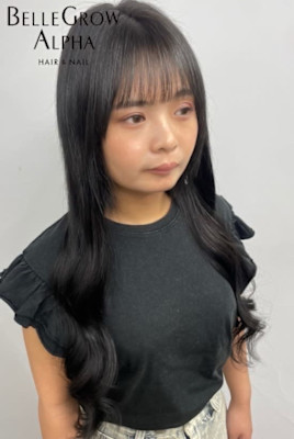 羽エクステ80本＋カラー