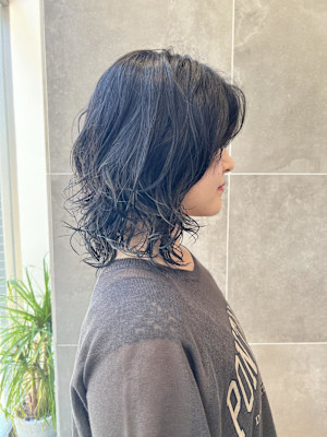 ウルフレイヤー×パーマ