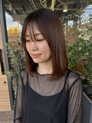 髪質改善ストレート