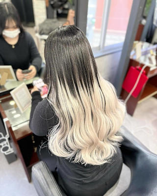 【TOMOstyle33】シールエクステでグラデーション