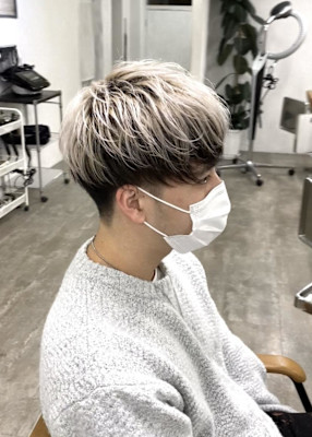 マッシュ/インナーカラー/メンズスタイル/¥5280