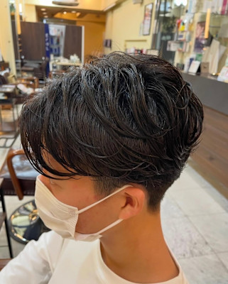 癖毛風ニュアンスパーマ