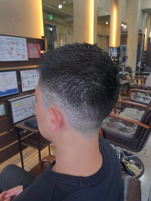 フェード風ベリーショート