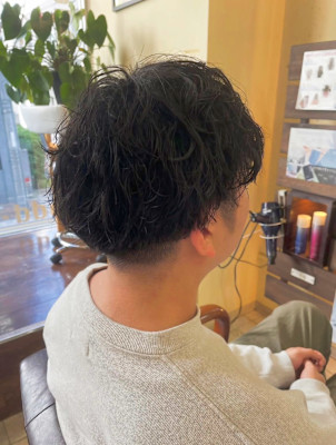 スパイラルパーマ