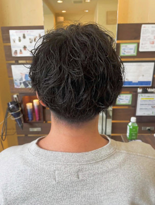 スパイラルパーマ