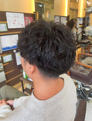 スパイラルパーマ