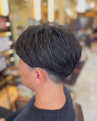 爽やかなツーブロックヘア