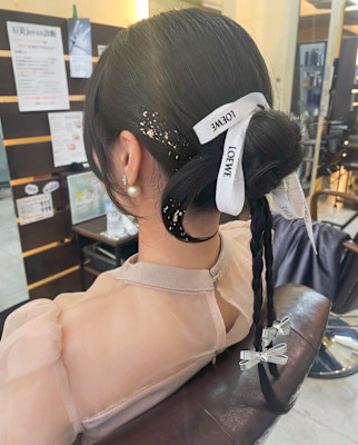 カチモリヘアセット