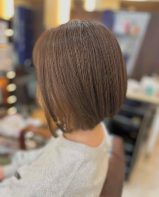 アッシュブラウンカラー×インナーカラー