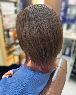 レイヤースタイル×インナーカラー