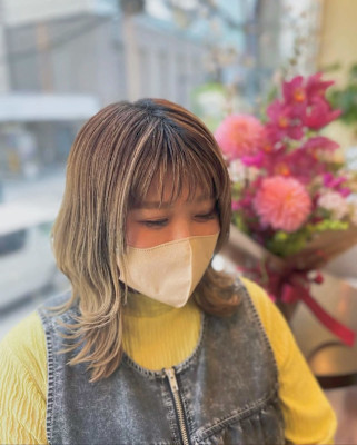 顔周りレイヤー