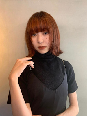 ナチュラルストレートボブ(tsumu)