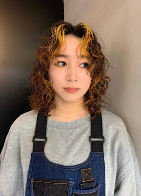 ハイライトカーリーヘア(tsumu)