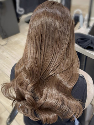 Mako マロンベージュ 透明感 ブリーチなし モテ髪