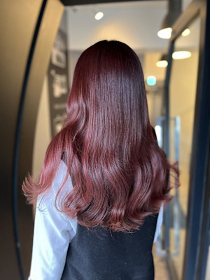 チェリーレッド/ブリーチなし