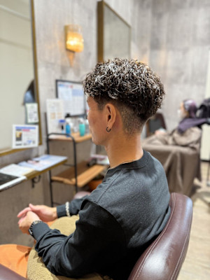 超刈り上げハードパーマ【ARCH片山】