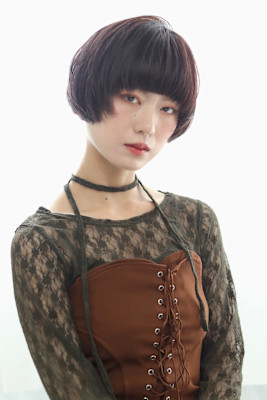 20代30代40代/マッシュショート/大人かわいい/レイヤー