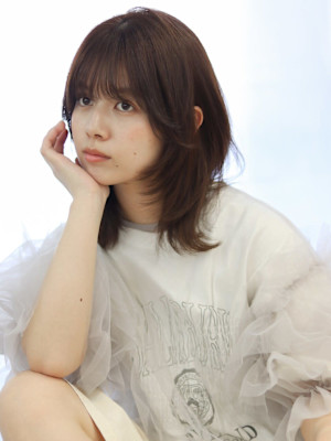 レイヤーボブ ハッシュカット/20代30代40代