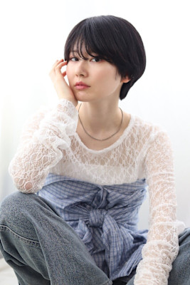 ショート丸みショートマッシュショート20代30代前髪あり