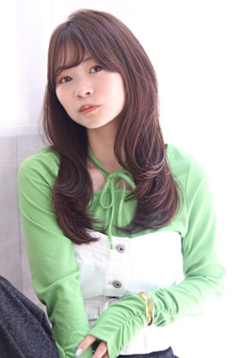 レイヤーカット×ウェーブヘア×20代30代40代