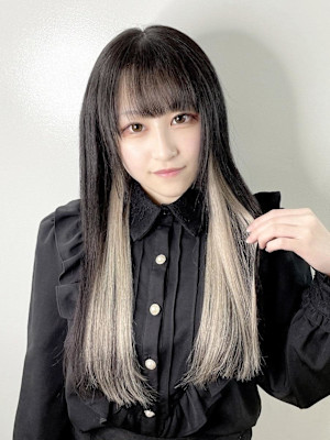 ホワイトインナーエクステ☆