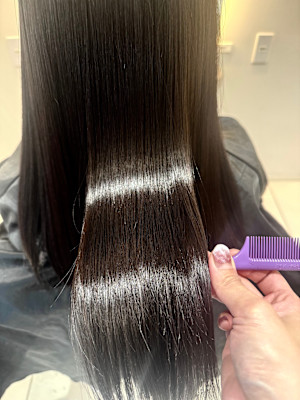 髪質改善ヘアカラー