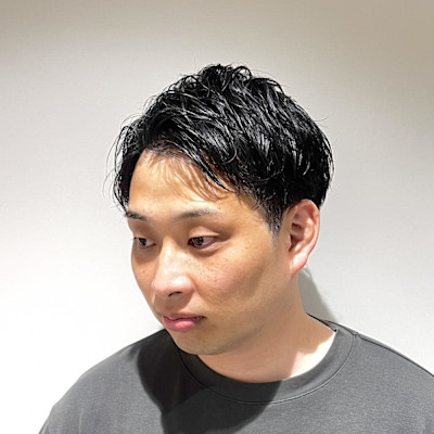 ナチュラルツーブロックショート