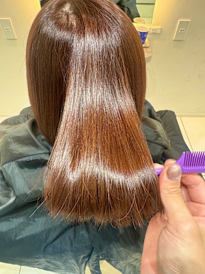 髪質改善ヘアカラー